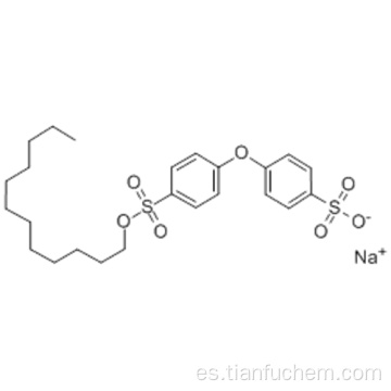 Benceno, 1,1&#39;-oxibis, derivados de tetrapropileno, sulfonados, sales de sodio CAS 119345-04-9 / 12626-49-2